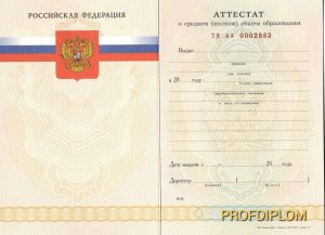 Аттестат 11 класс 2007-2009