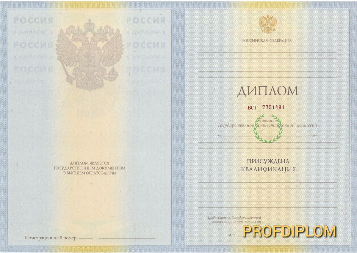 Диплом специалиста 2009-2011 купить